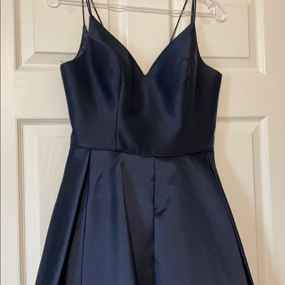 Dark Navy Blue Dress
